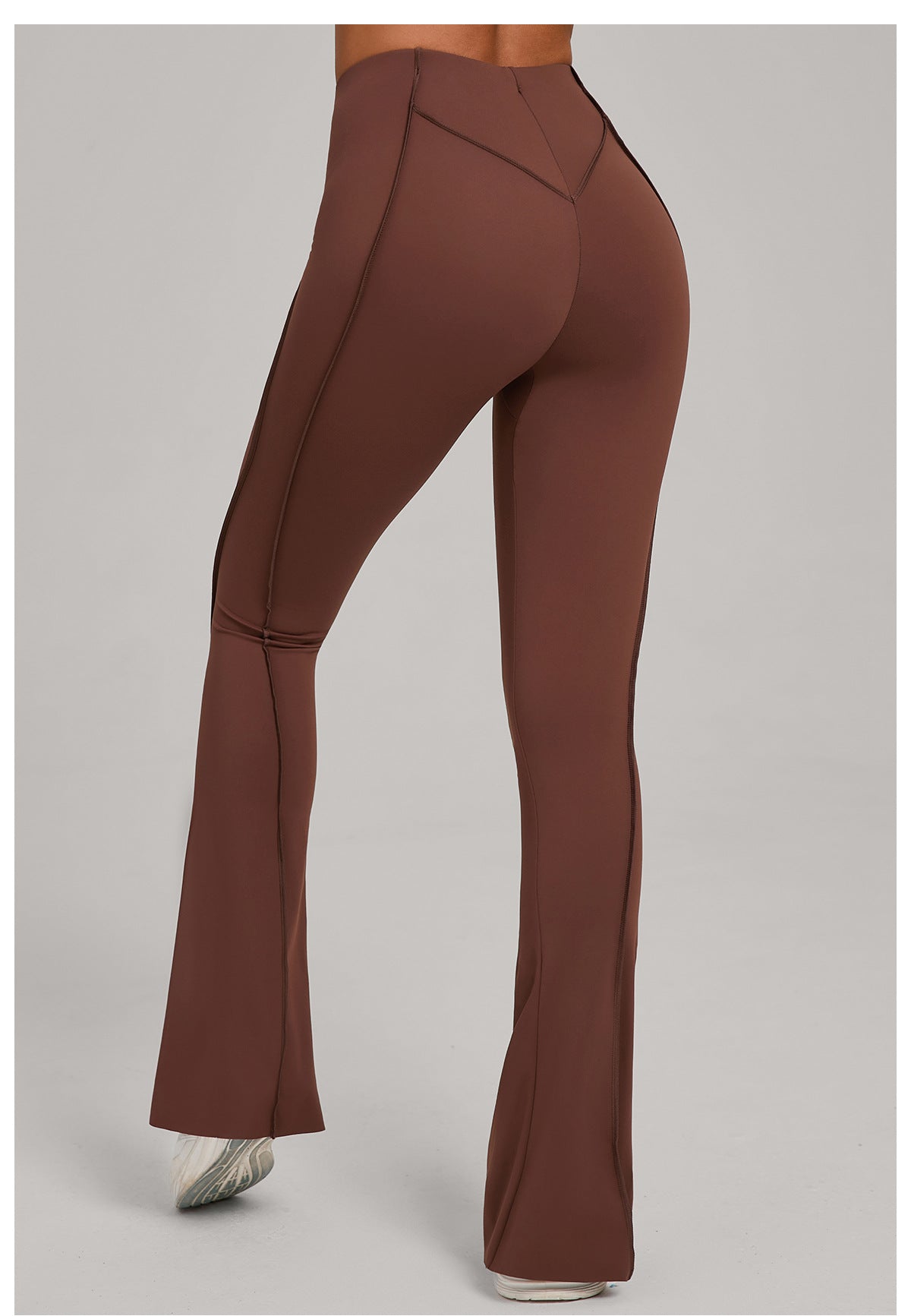 Wide-Leg Brushed Yoga Flare Pants | High-Waist Dance Fitness Casual Activewear