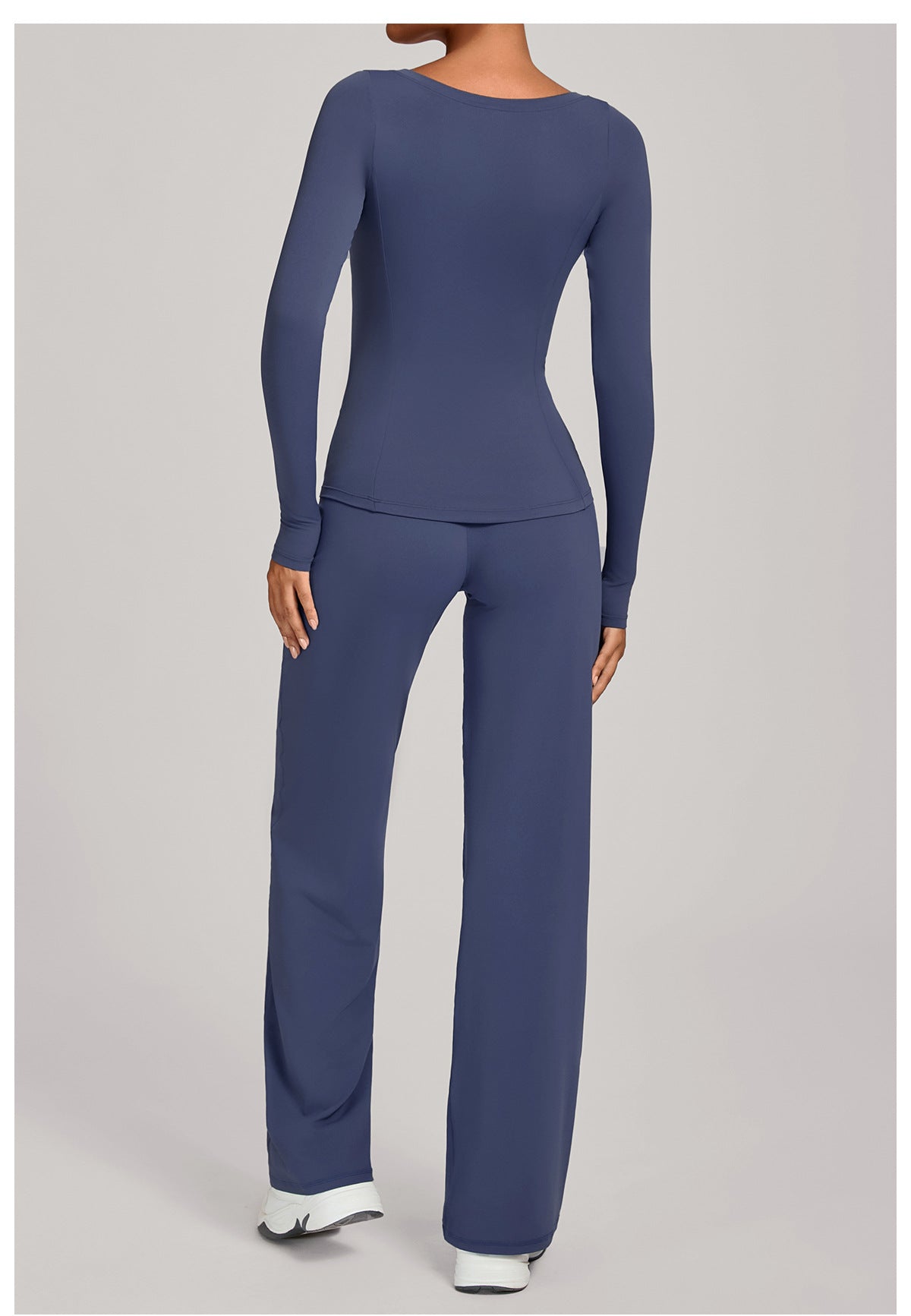 Fall Winter Second-Skin Yoga Set | High-Waist Quick-Dry Running Fitness Outfit