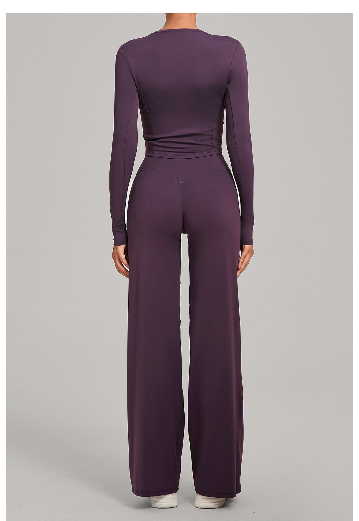 Fall Winter Second-Skin Yoga Set | Quick-Dry Slim Fit Fitness Two-Piece Outfit