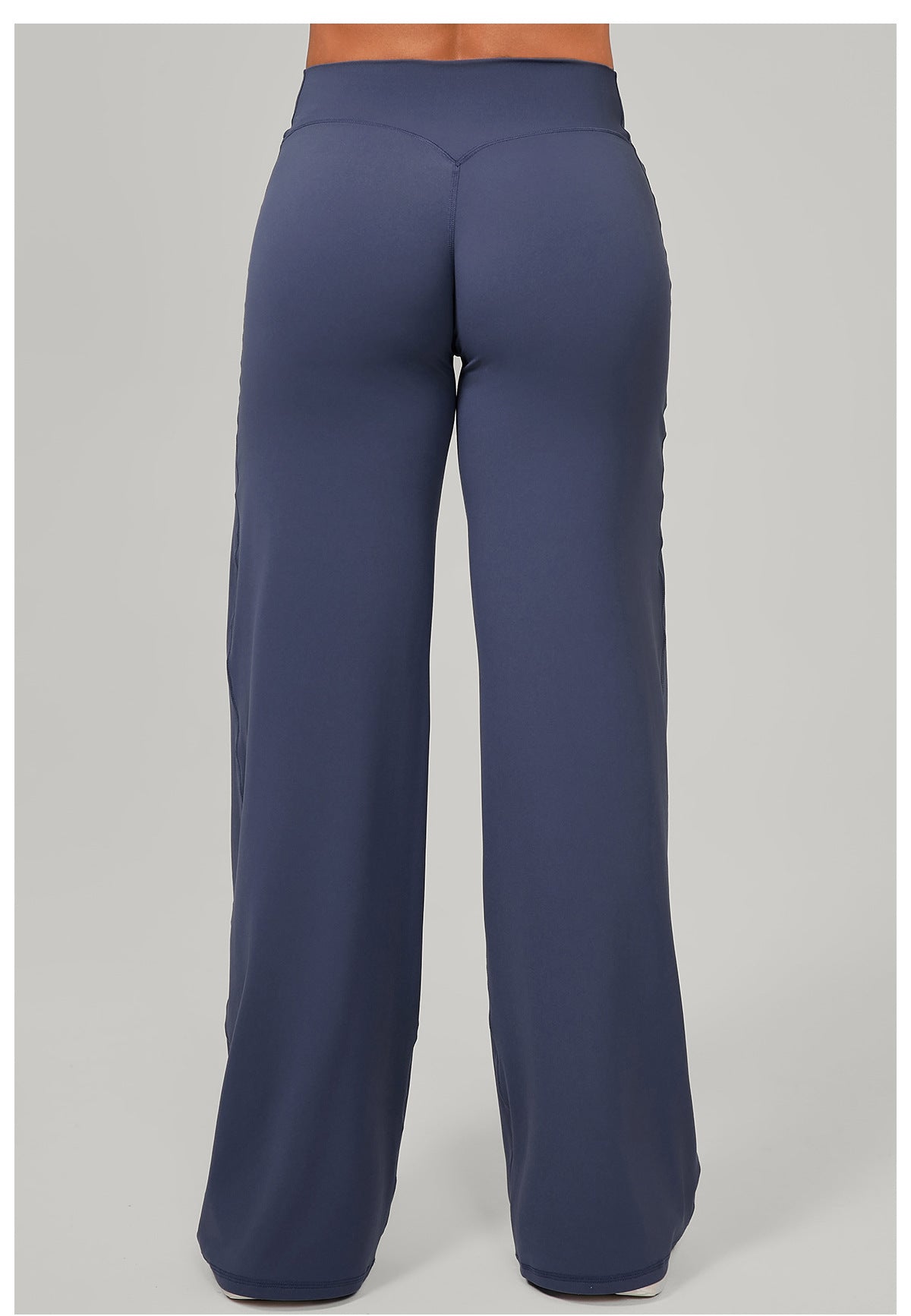 Pilates Straight-Leg Yoga Pants | Loose Wide-Leg Running & Fitness Trousers with Booty Sculpt