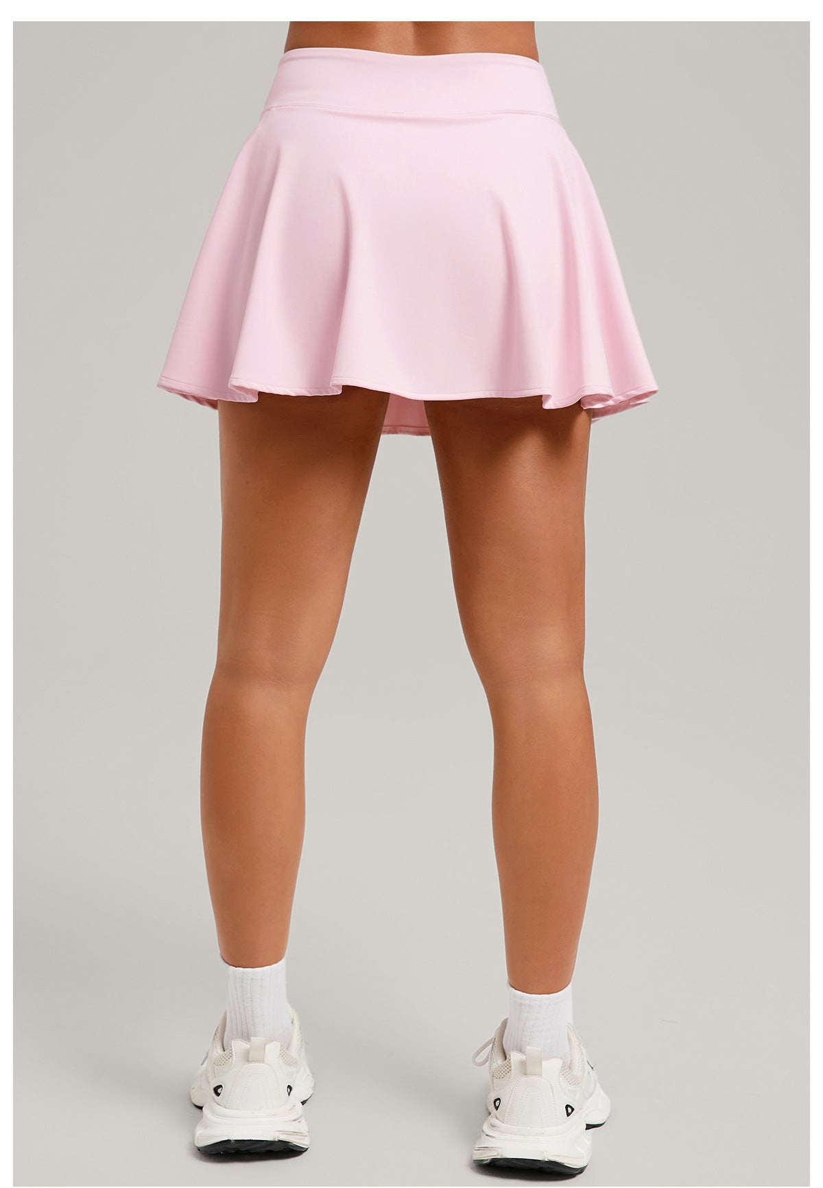 A-Line High-Waist Yoga Skirt for Women | Anti-Exposure Slim Fit Tennis & Fitness Skirt
