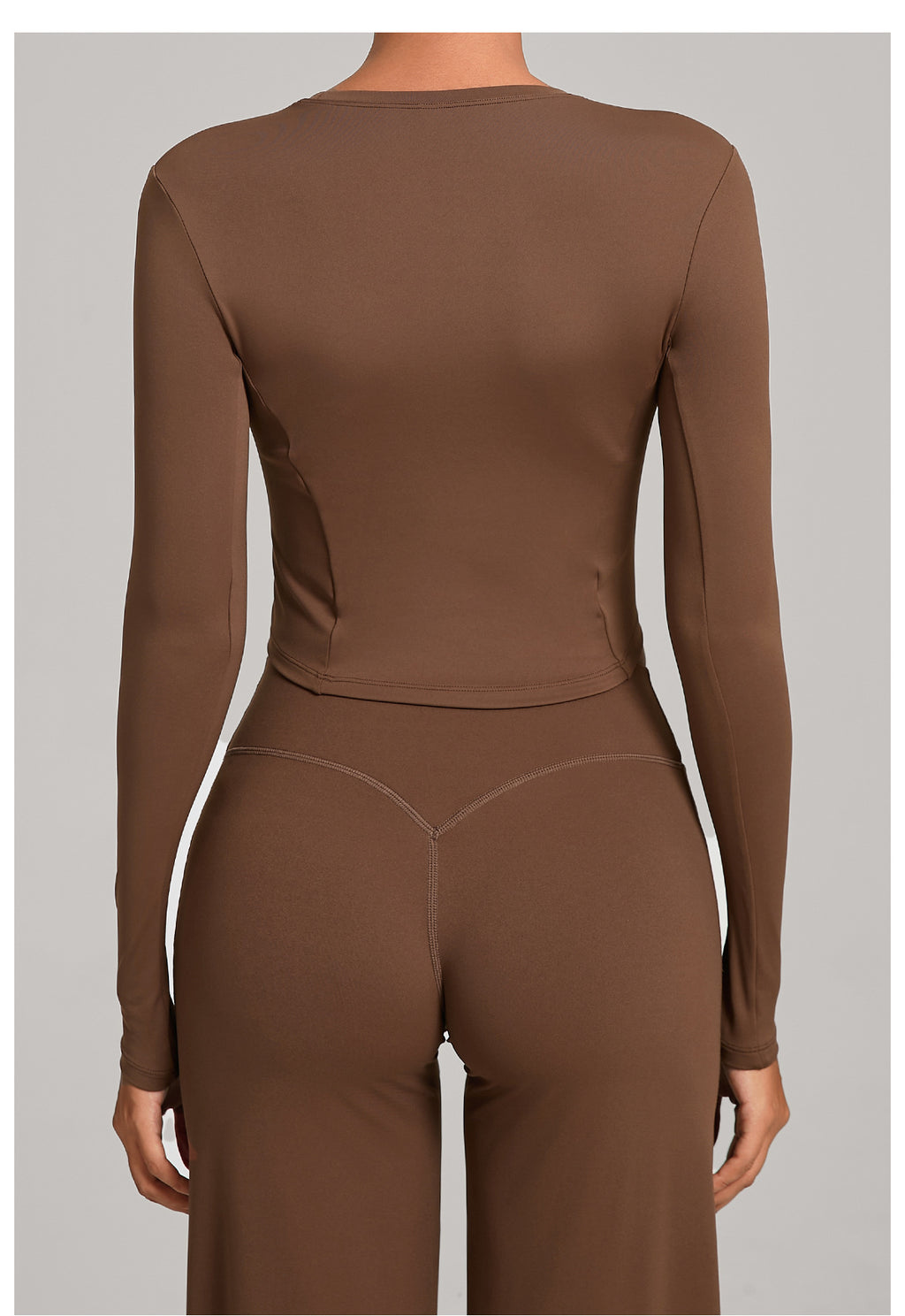 Winter Compression Long Sleeve Yoga Top | High-Intensity Training & Pilates Activewear