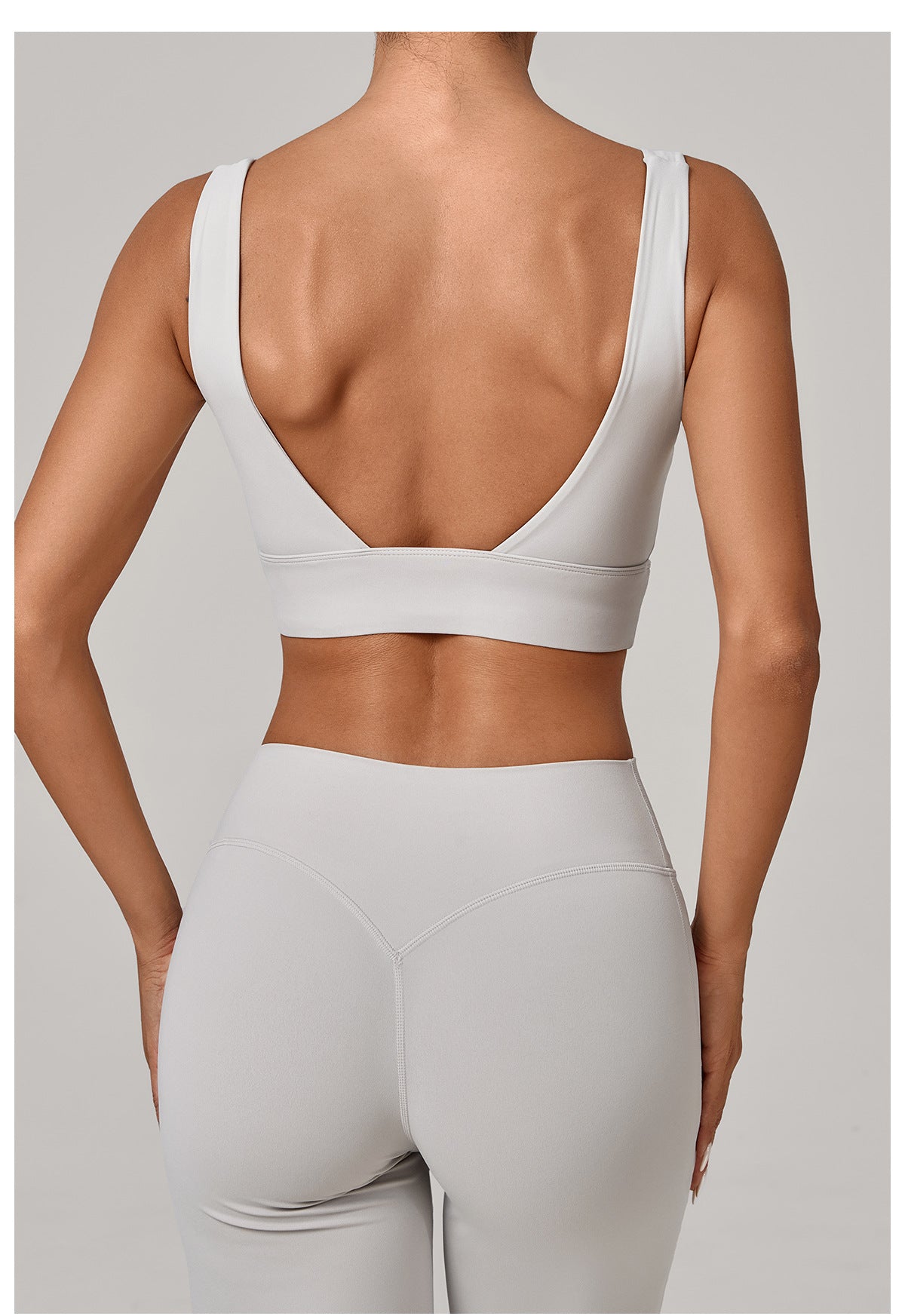 Wide Hem Compression Yoga Bra for Women | Running & Fitness Sports Bra Top