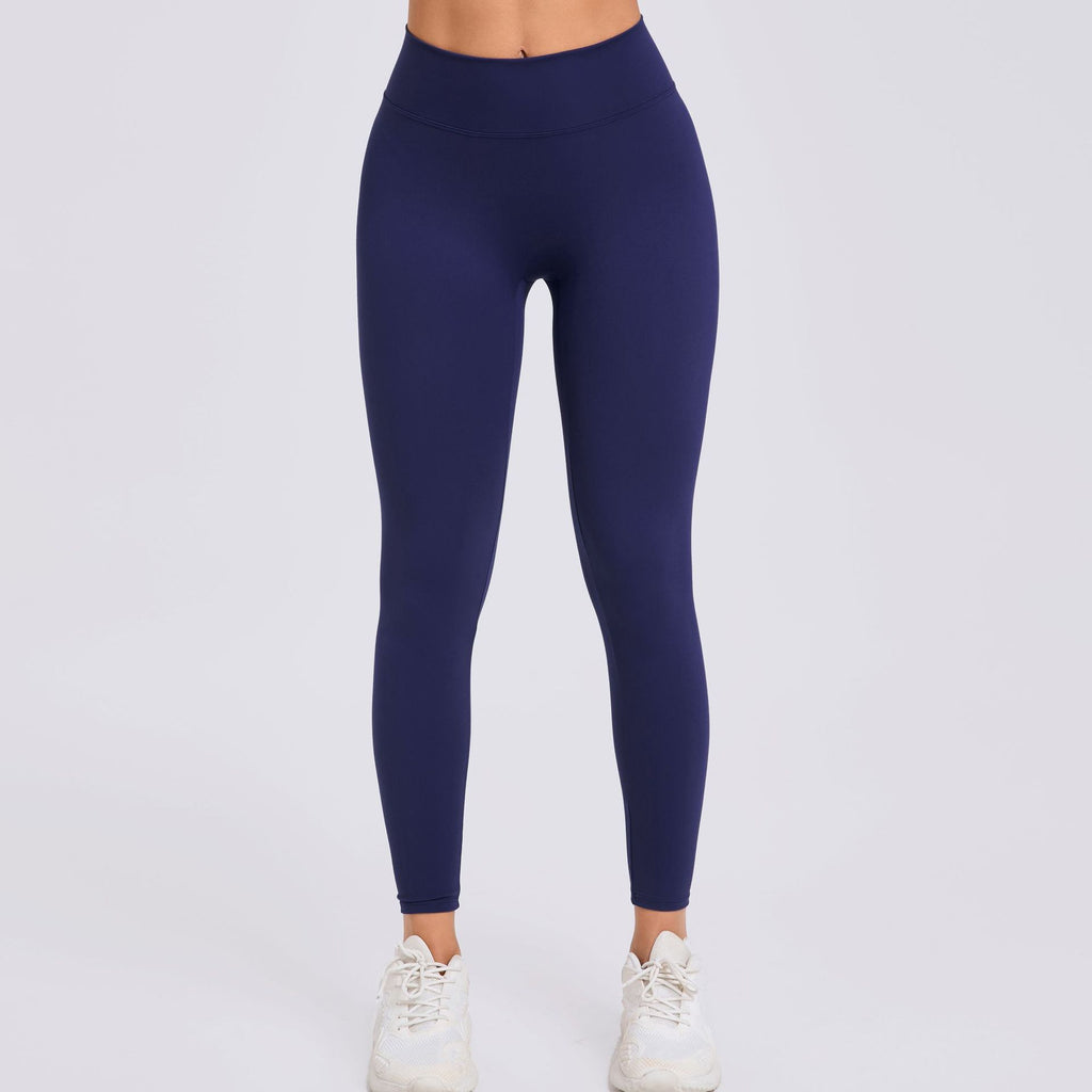 Naked-Feel Quick-Dry Running Leggings with Pockets | High-Waist Booty-Lift Yoga Pants