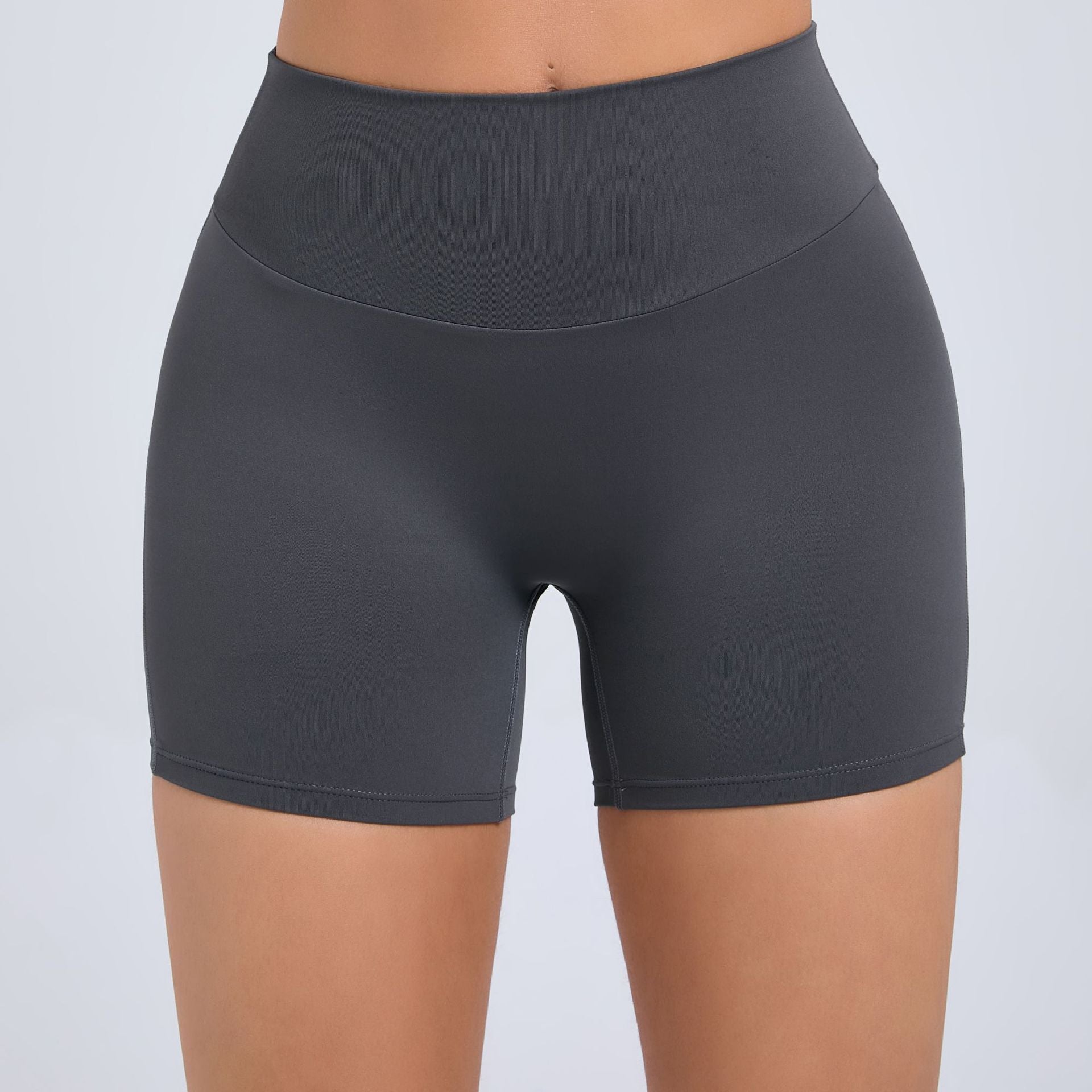 Scrunch Butt Cargo Yoga Shorts High-Waist Stretch Button Quick-Dry Running Shorts