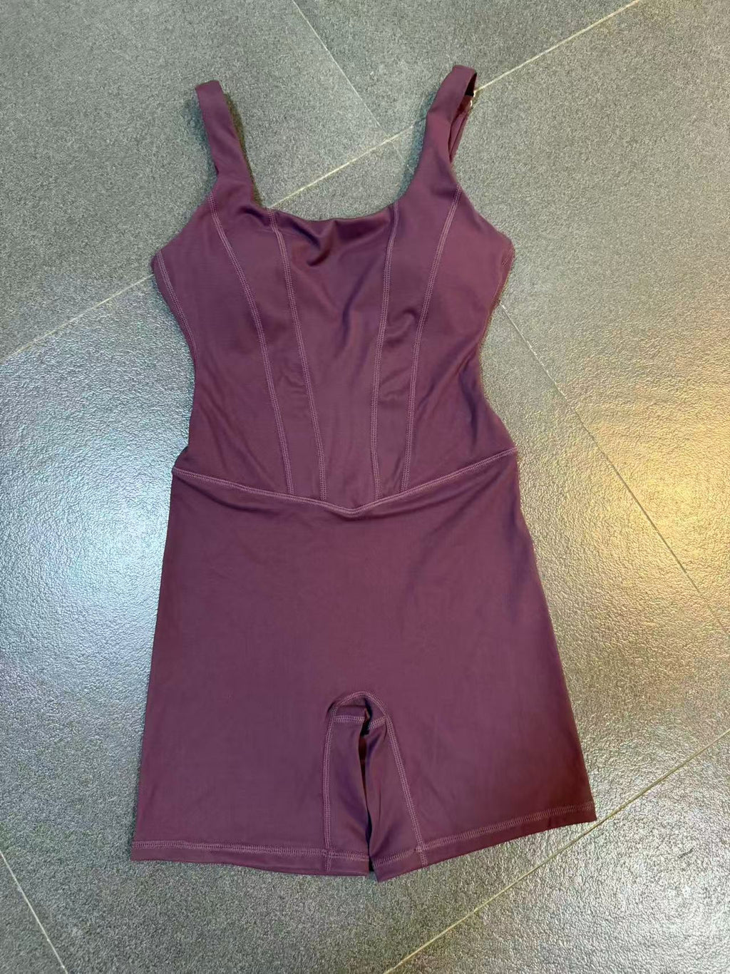 Quick-Dry Bare-Feel Yoga Jumpsuit Adjustable Straps Backless Gym Wear