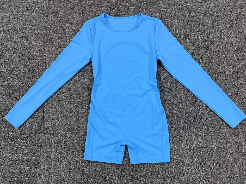Pad-Free Backless Yoga Jumpsuit High Stretch Sculpting Fitness One-Piece