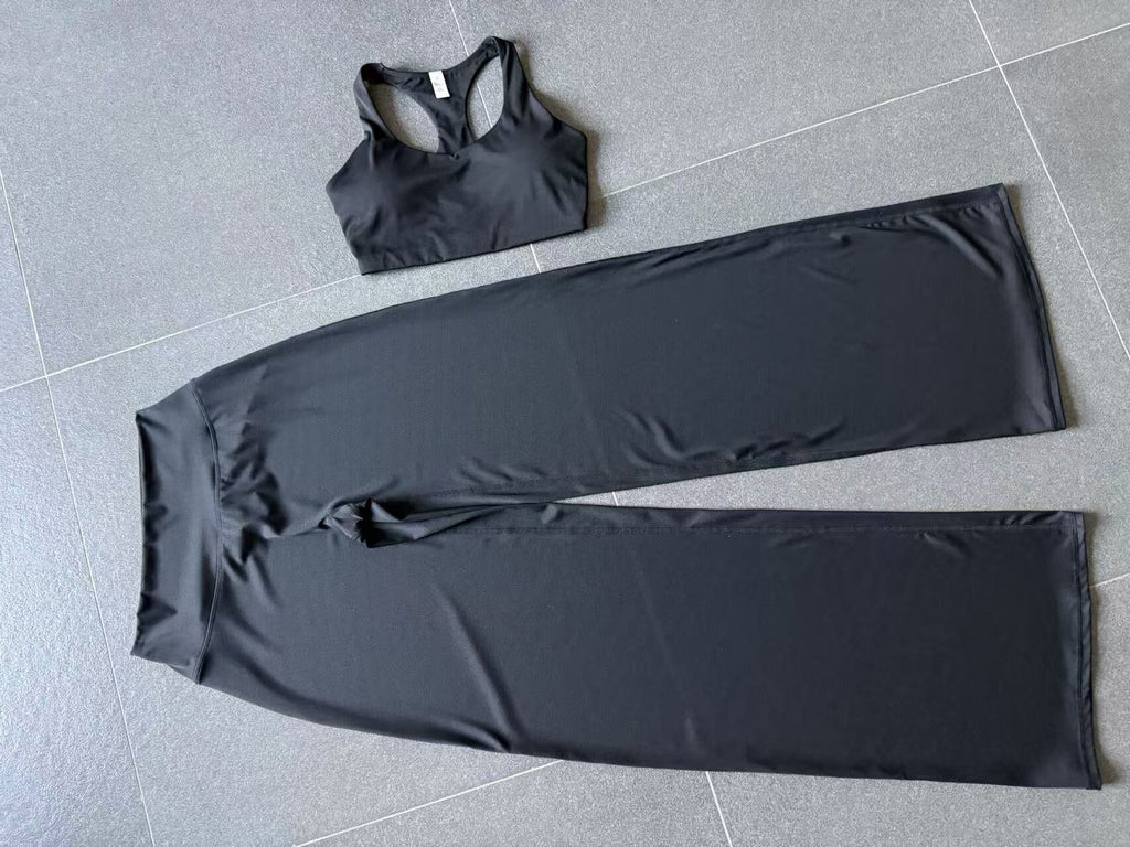 Racerback Slim Fit Yoga Set | Outdoor Running Training Fitness Two-Piece