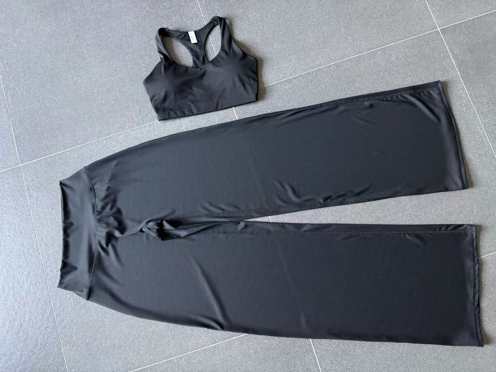 Racerback Slim Fit Yoga Set | Outdoor Running Training Fitness Two-Piece