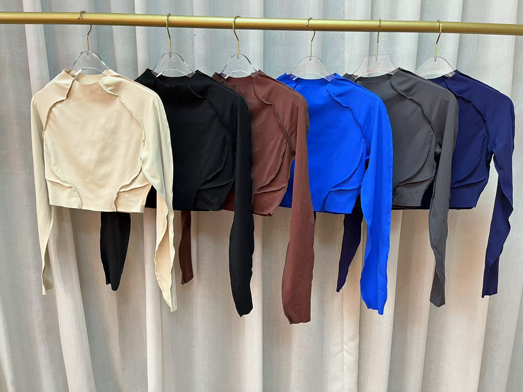 Quick-Dry Slim Fit Long Sleeve Yoga T-Shirt | Lightweight Running & Fitness Cover Top