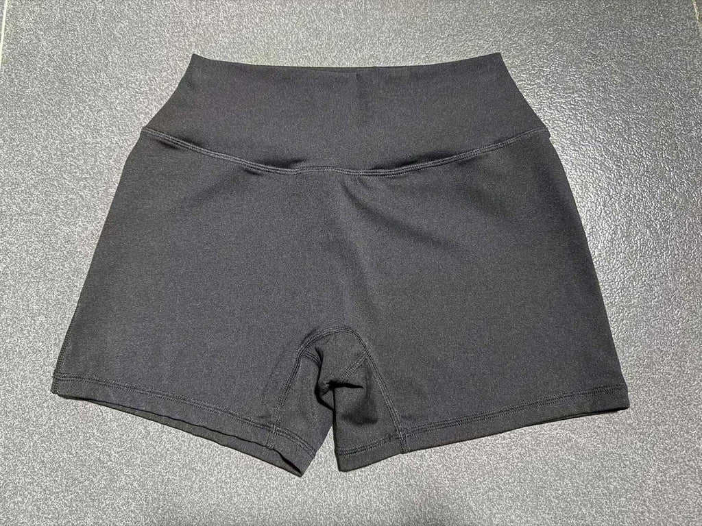 High-Waist Tight Yoga Shorts Tummy Control Scrunch Butt Workout Shorts