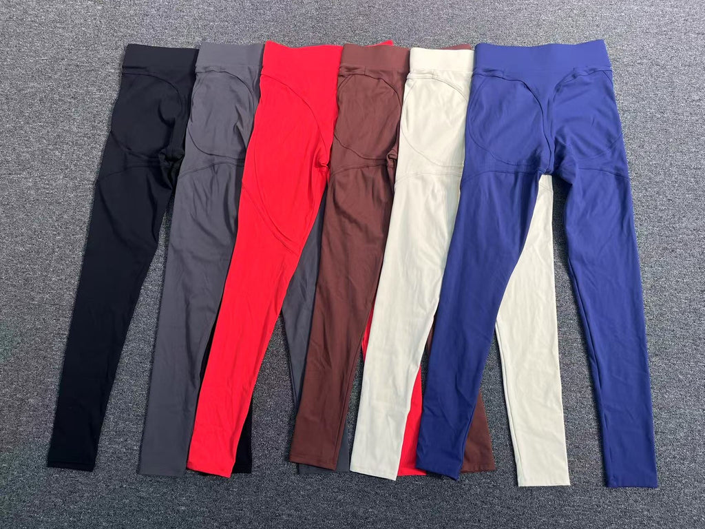 Brushed Compression Quick-Dry Yoga Set | Winter Outdoor Running Outfit