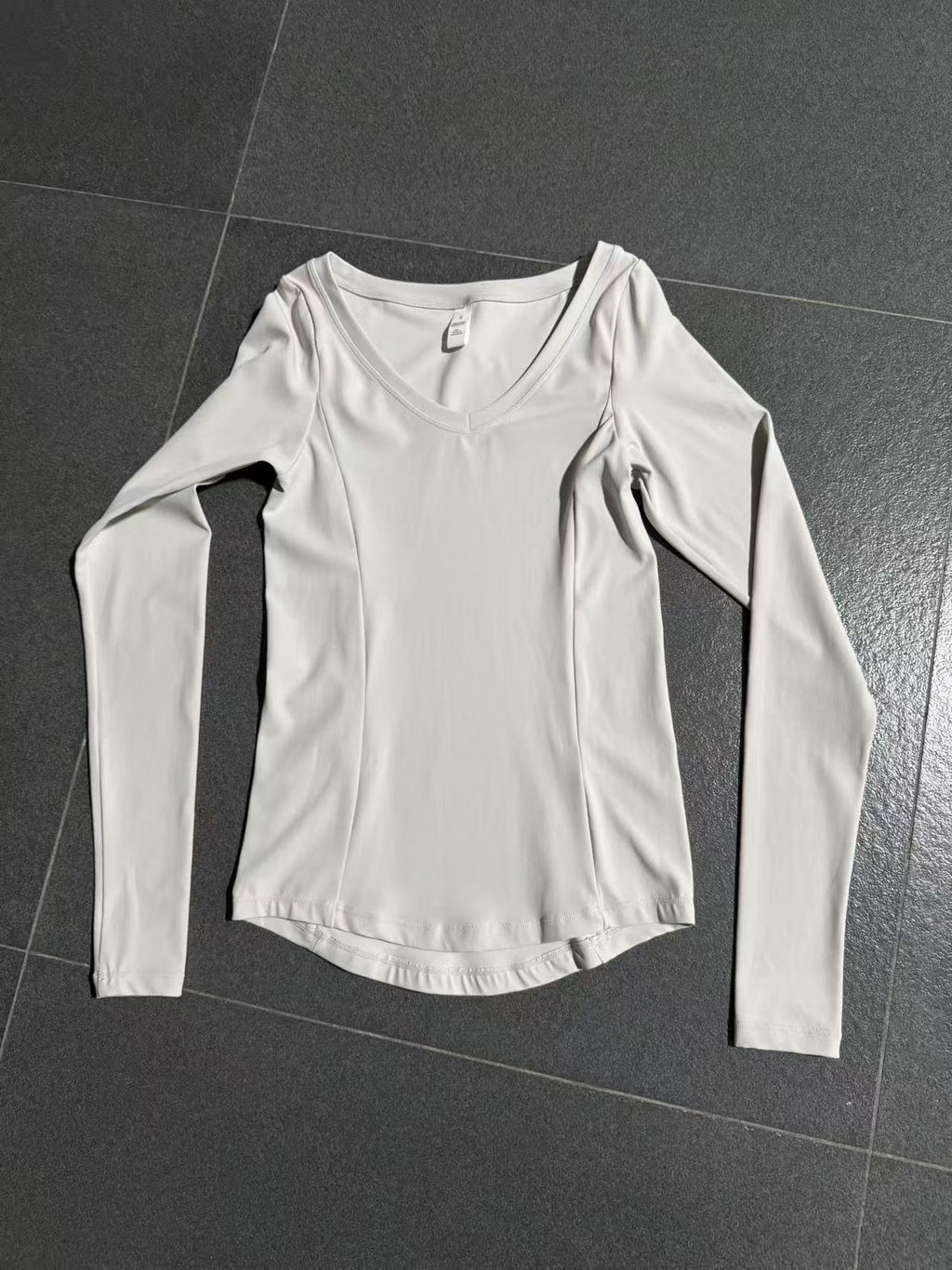 V-Neck Long Sleeve Yoga Jacket | Fall Winter Running & Casual Fitness Top