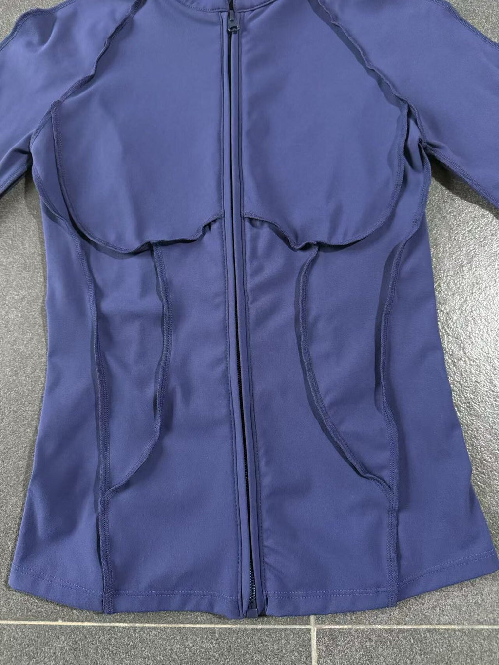 High Neck Zip-Up Long Sleeve Yoga Jacket | Slim Fit Quick-Dry Fitness Outerwear