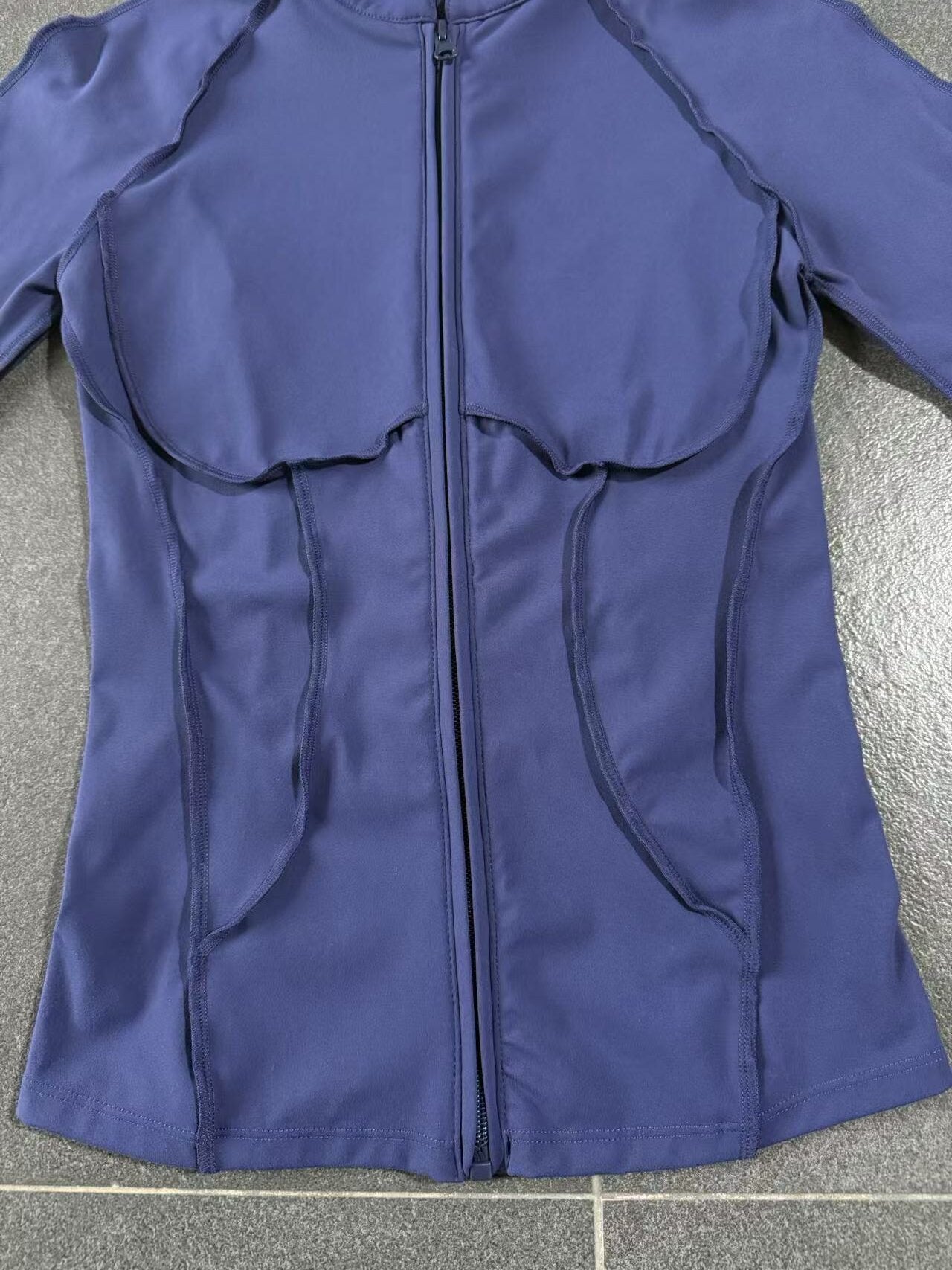High Neck Zip-Up Long Sleeve Yoga Jacket | Slim Fit Quick-Dry Fitness Outerwear