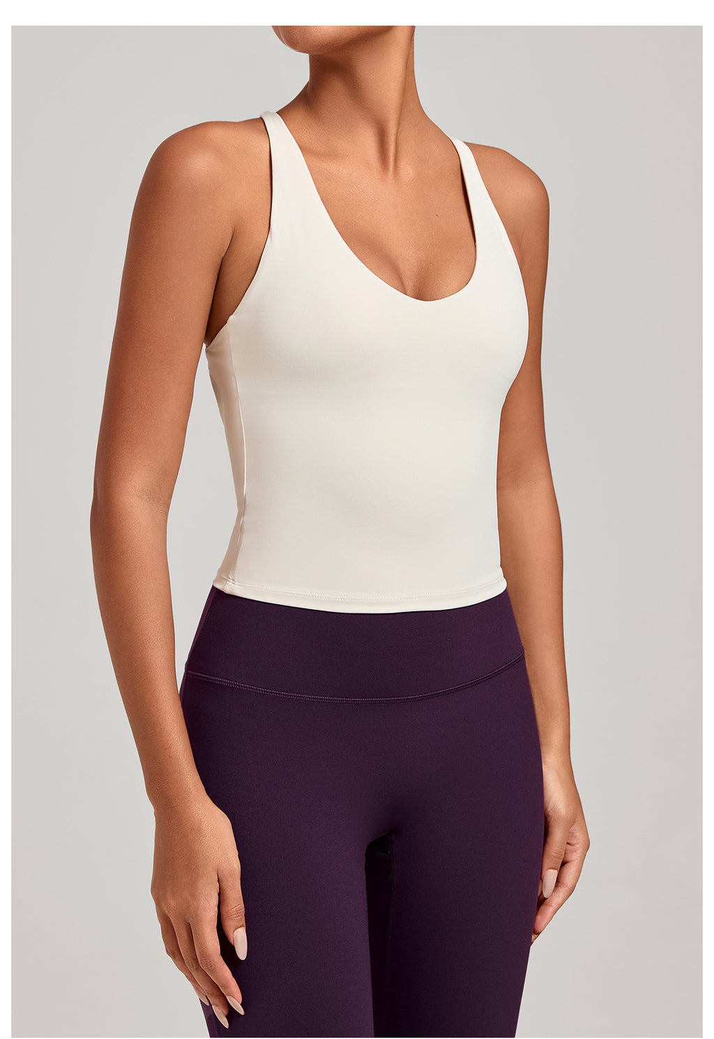Cross Strap Yoga Tank Top | Quick-Dry Fitness Vest for Running & Everyday Wear