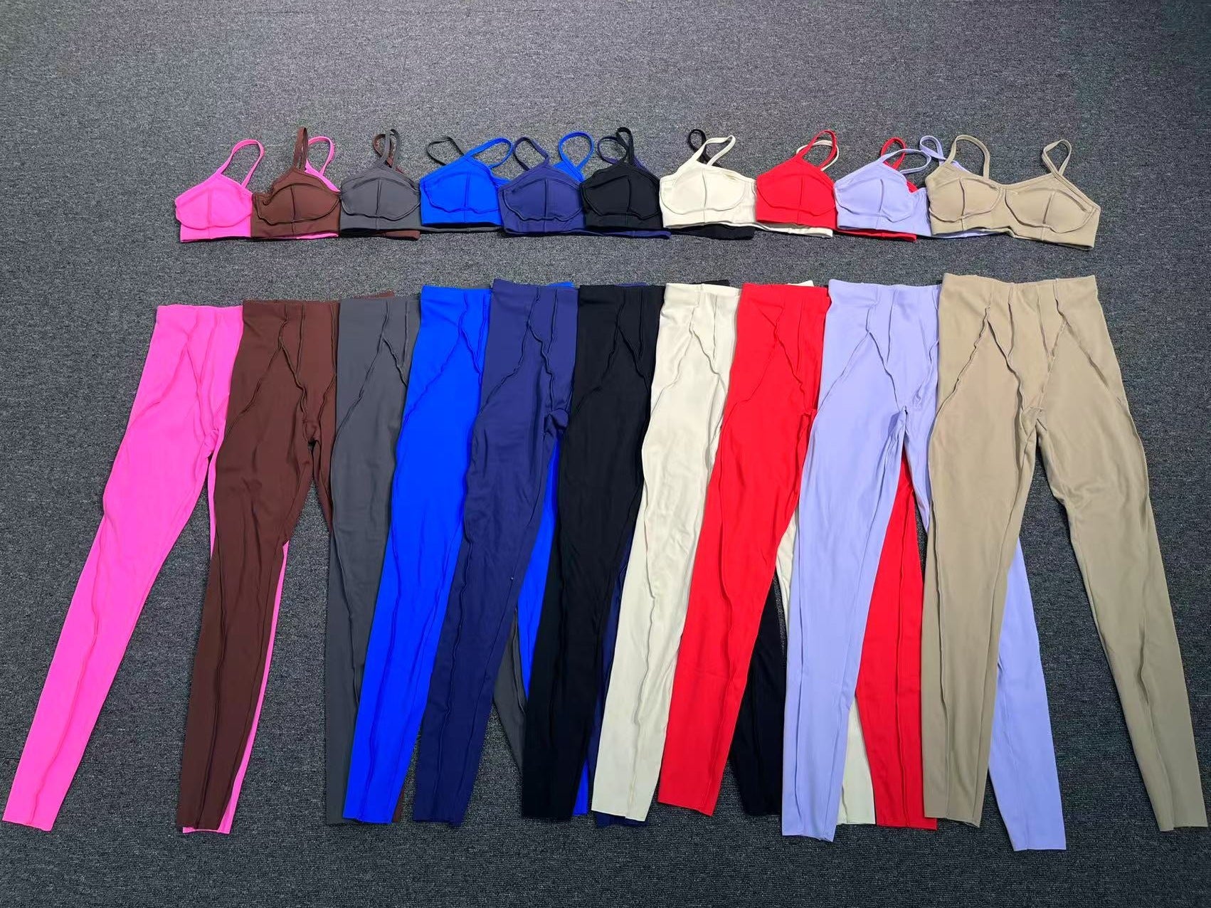 3D Seamless Compression Yoga Set | Sculpting Fitness Activewear Set