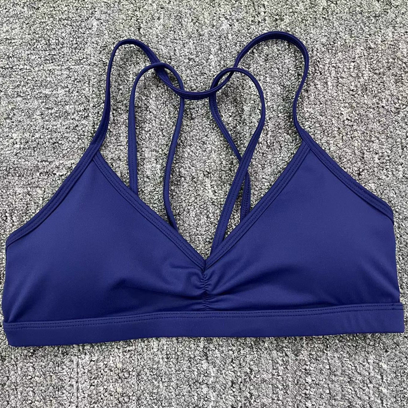 Removable Strap Yoga Bra Top for Women | Quick-Dry Slim Fit Running & Fitness Activewear