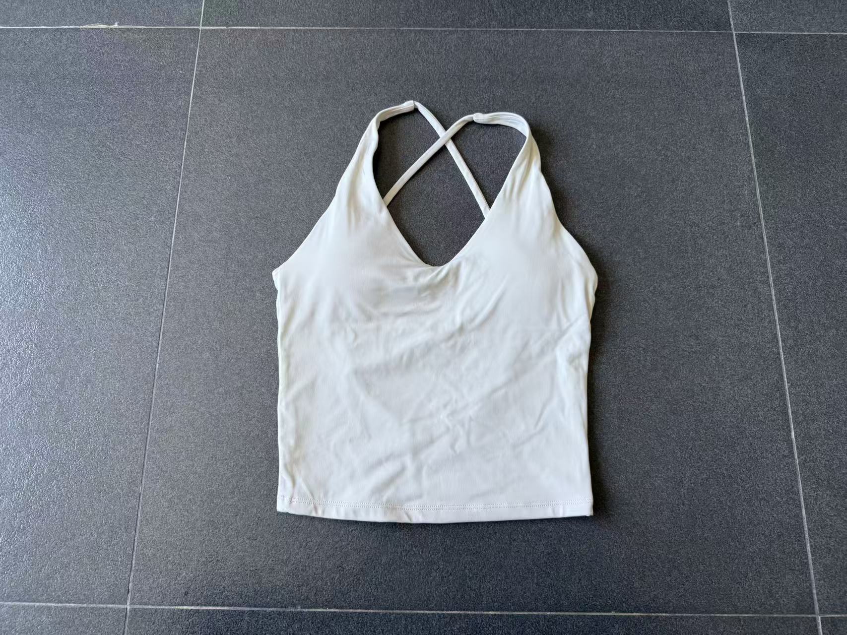 Cross Strap Yoga Tank Top | Quick-Dry Fitness Vest for Running & Everyday Wear