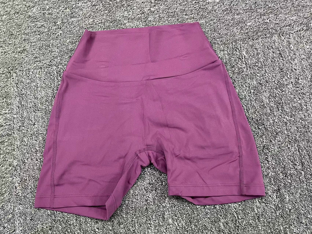 Scrunch Butt Cargo Yoga Shorts High-Waist Stretch Button Quick-Dry Running Shorts