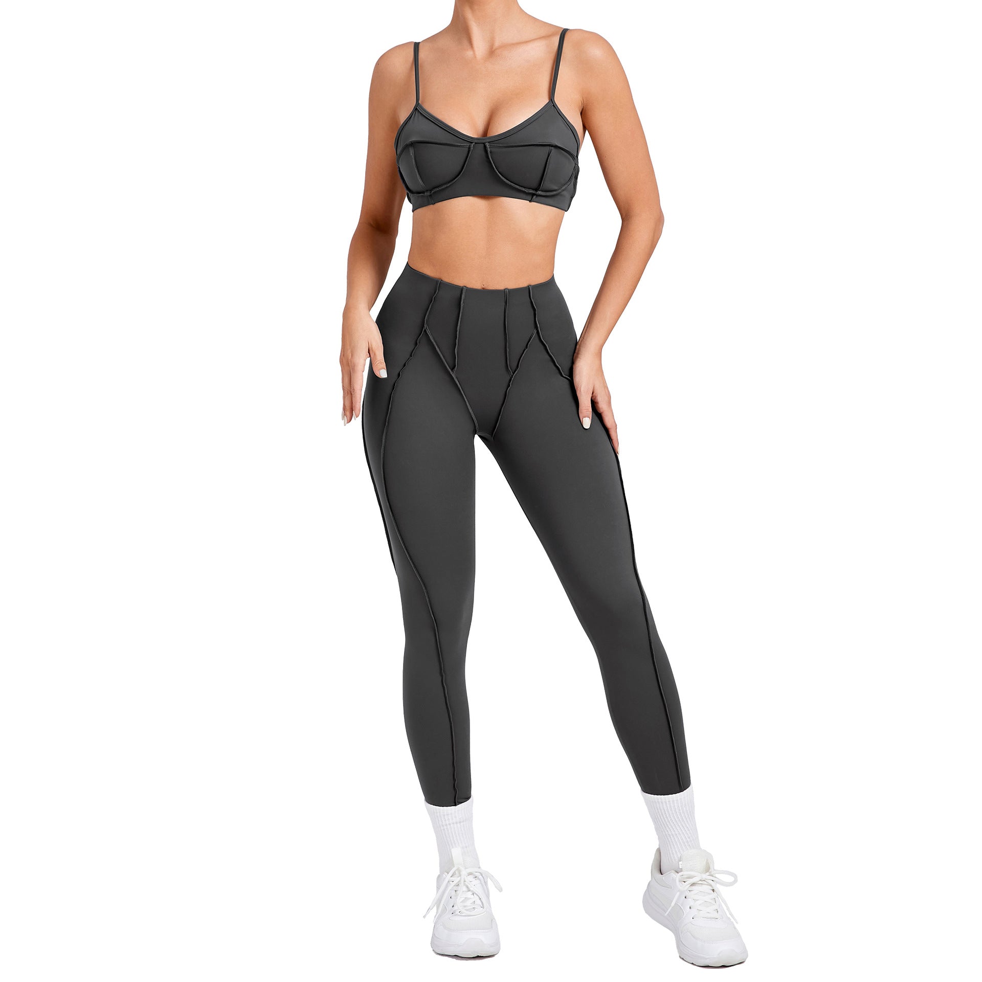 3D Seamless Compression Yoga Set | Sculpting Fitness Activewear Set