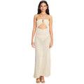 2026 Summer Sexy Solid Knitted Beach Dress Bikini Cover Up Sunscreen Set For Women