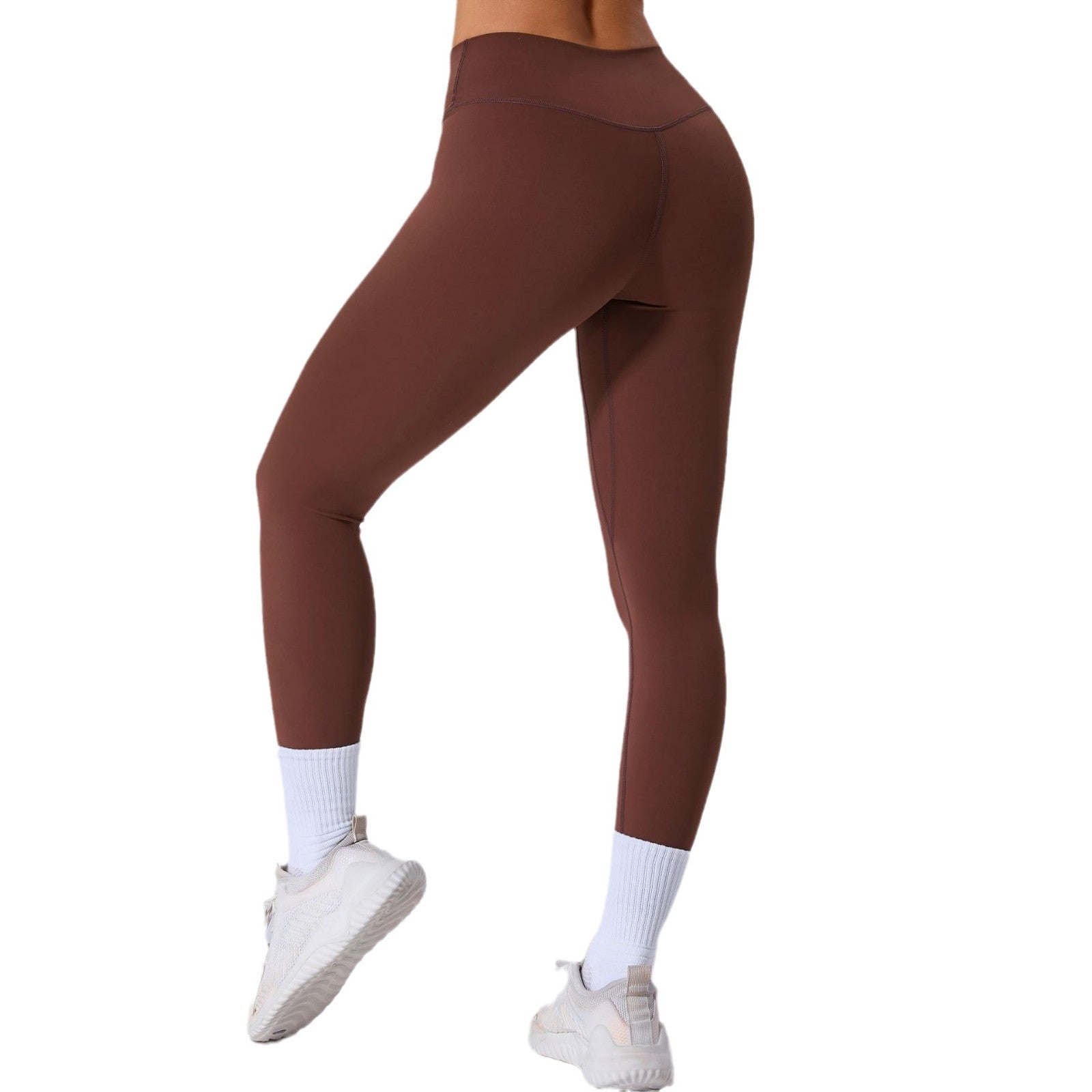 Naked-Feel Quick-Dry Running Leggings | Breathable High-Waist Booty-Lift Yoga Pants