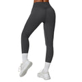 Outdoor Running Fitness Leggings | High-Waist Booty-Lift Knit Patchwork Yoga Pants
