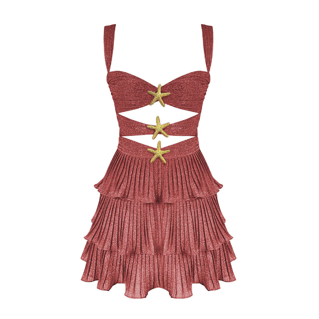2026 A-Line Skirt One-Piece Beach Set | EU & US Sexy Integrated Swimwear