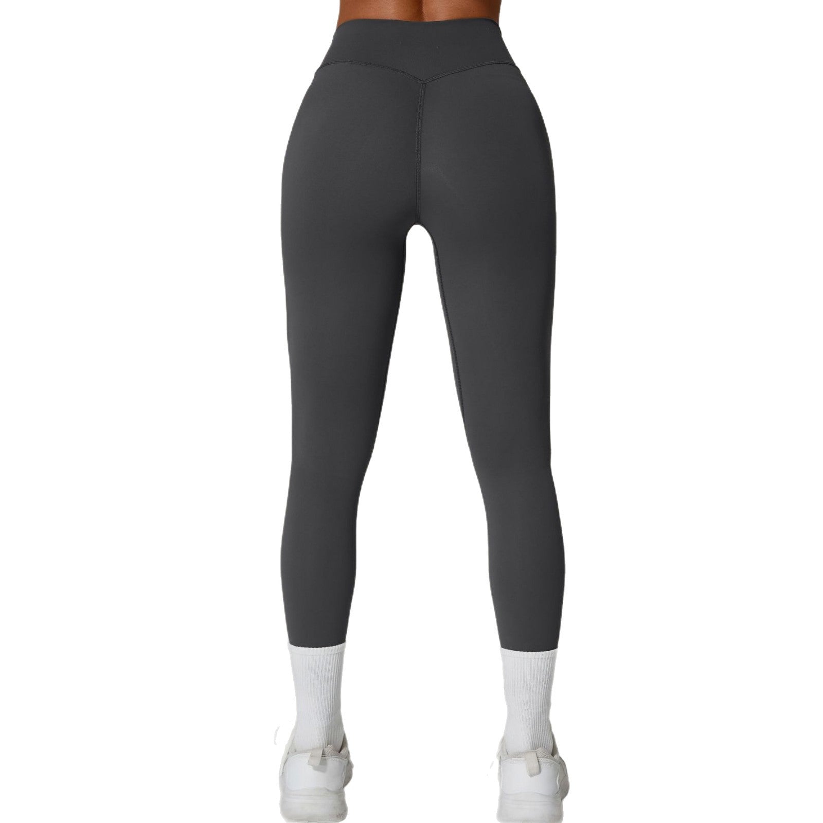 Invisible Ruched Quick-Dry Fitness Leggings | High-Waist Booty-Lift Yoga Pants