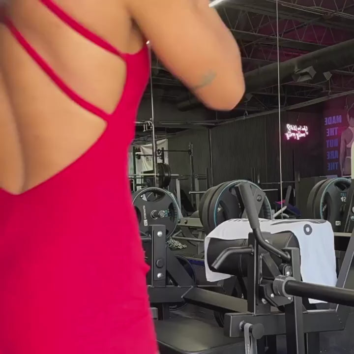 New Backless Scrunch Butt Yoga Jumpsuit Seamless Lifting Gym Bodysuit