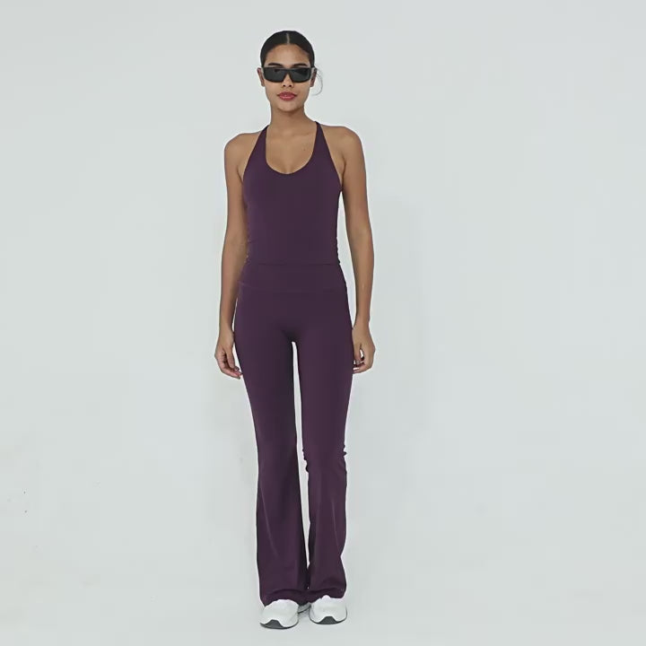 Invisible Ruched High-Waist Yoga Set | Quick-Dry Running & Fitness Outfit