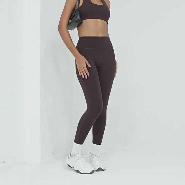 Invisible Ruched High-Waist Yoga Leggings | Booty Sculpt Running Fitness Pants for Women