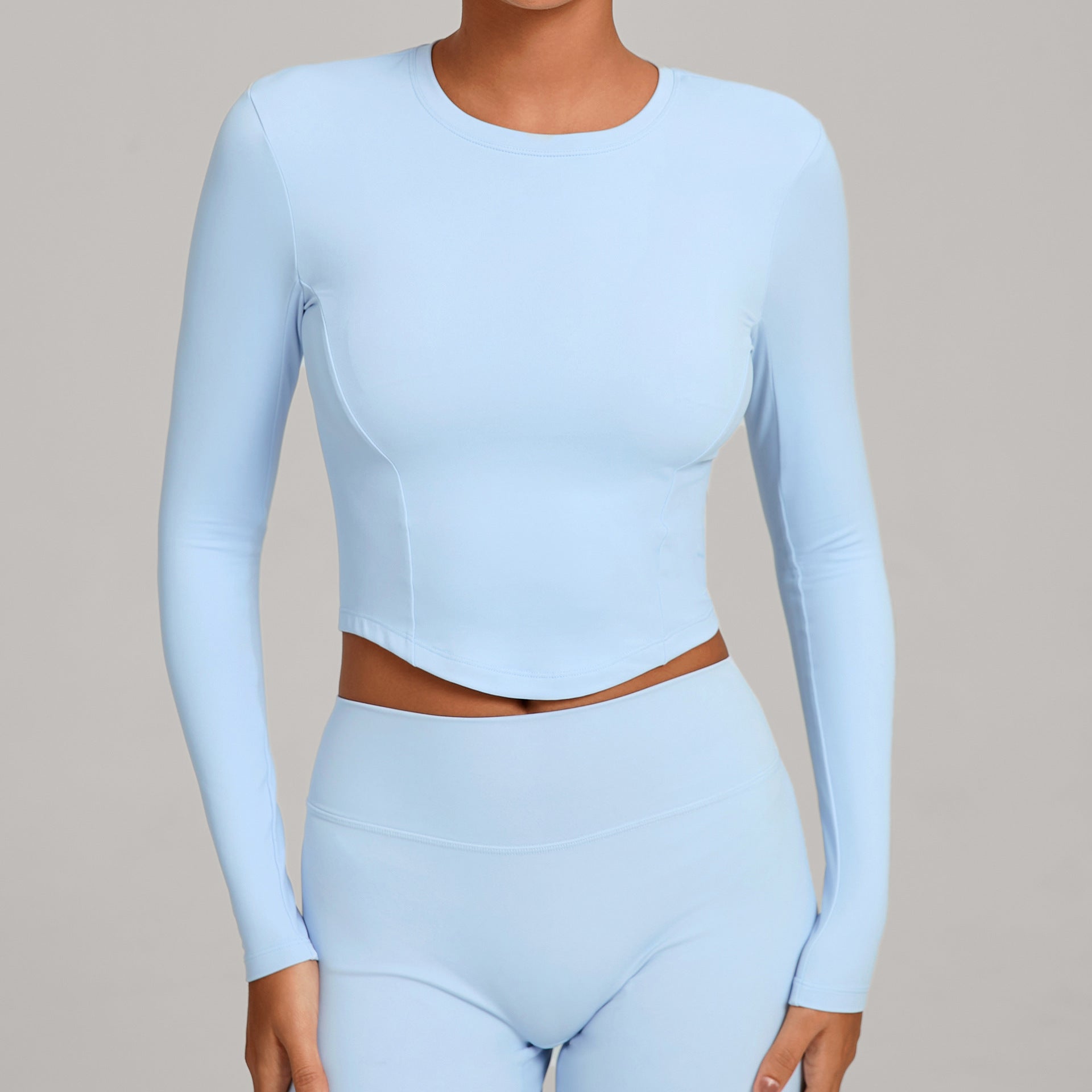 Winter Compression Long Sleeve Yoga Top | High-Intensity Training & Pilates Activewear