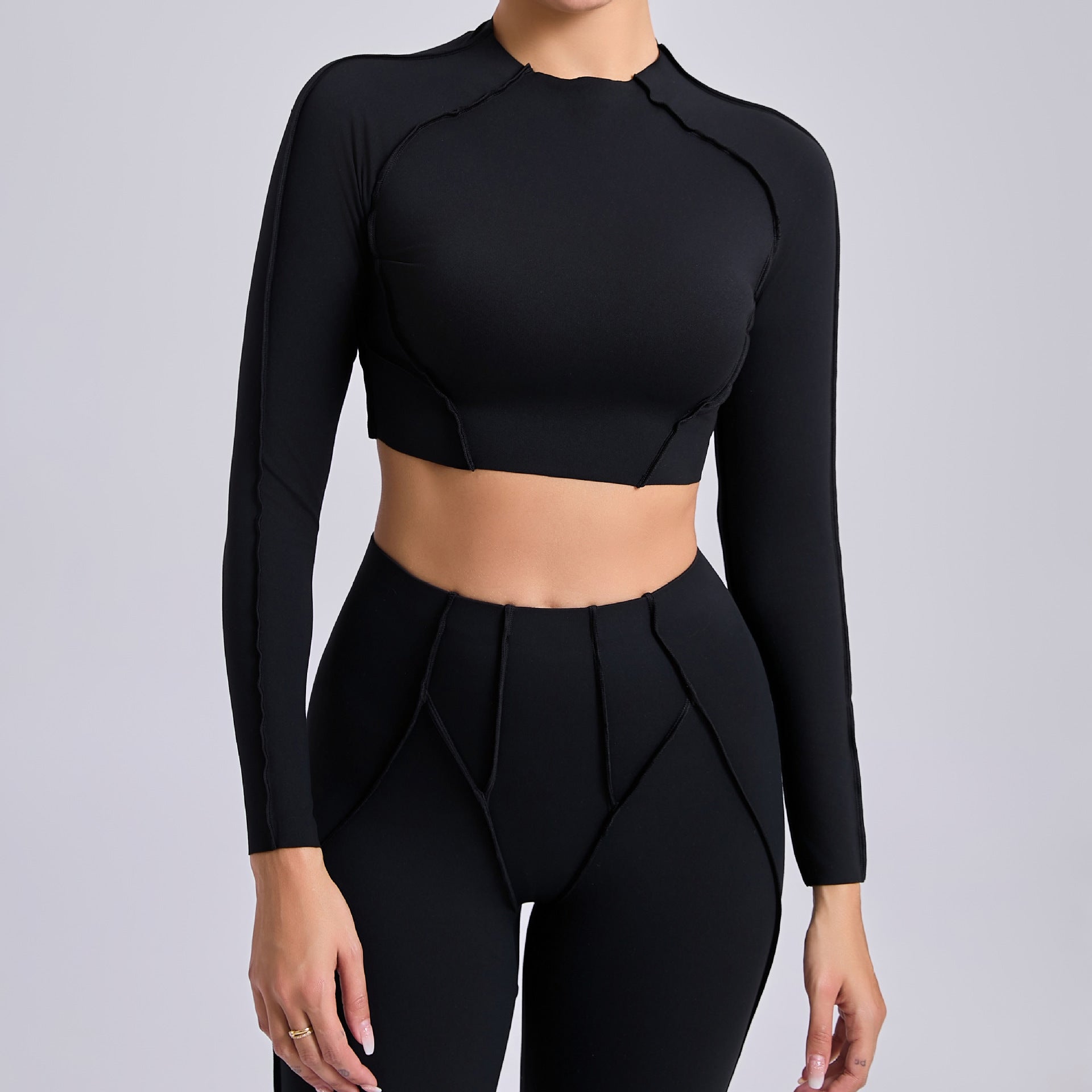 Quick-Dry Slim Fit Long Sleeve Yoga T-Shirt | Lightweight Running & Fitness Cover Top
