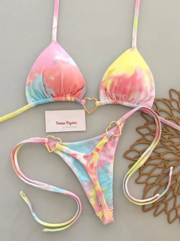 2026 Sexy Multicolor Bikini | High-End Fashion Split Swimwear