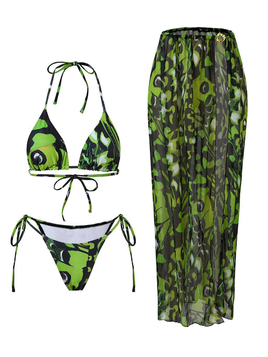 2026 Premium Fashion Bikini | Sexy Beach & Hot Spring Three-Piece Swimwear Set
