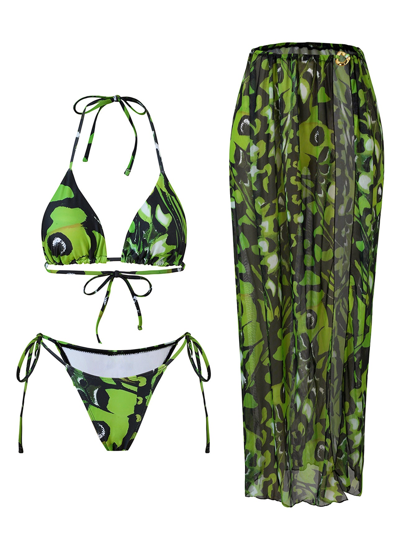 2026 Premium Fashion Bikini | Sexy Beach & Hot Spring Three-Piece Swimwear Set