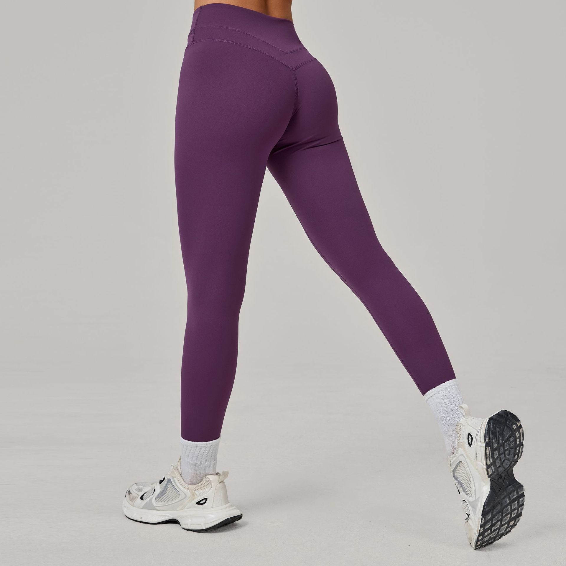 Naked-Feel Quick-Dry Running Leggings | Breathable High-Waist Booty-Lift Yoga Pants for Women
