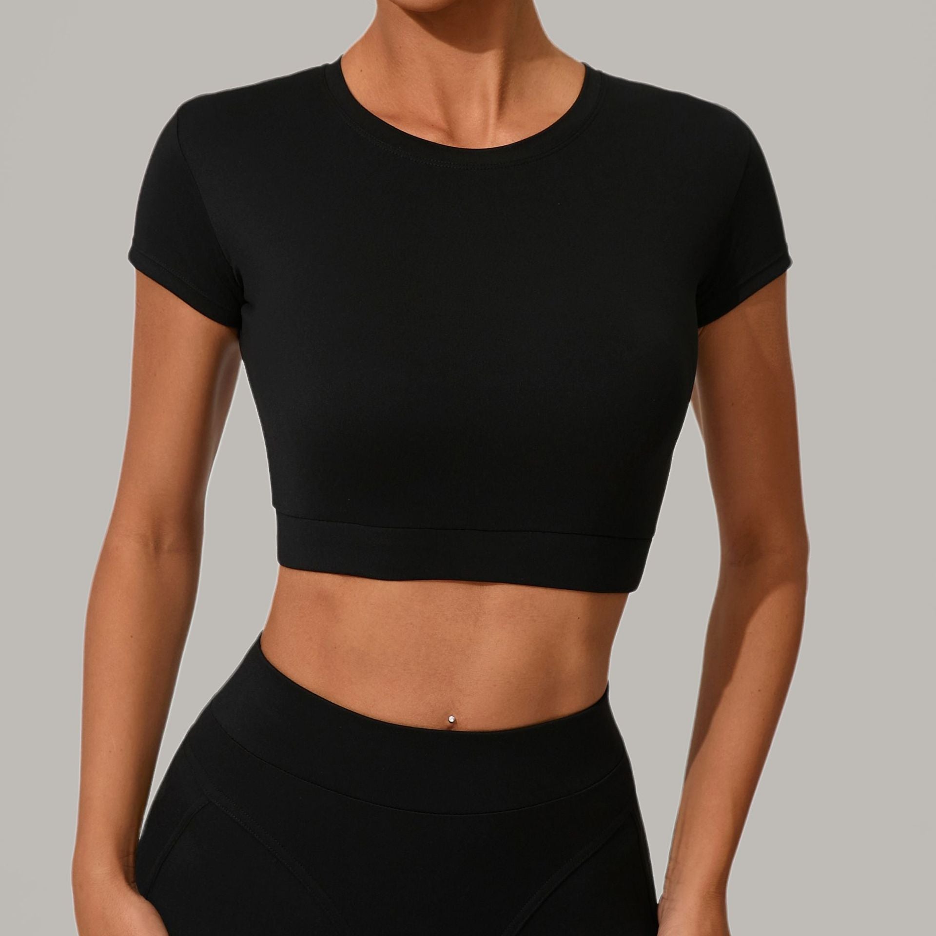 Everyday Tight Quick-Dry Fitness Tee｜Yoga Pilates & Running Active Short Sleeve Top