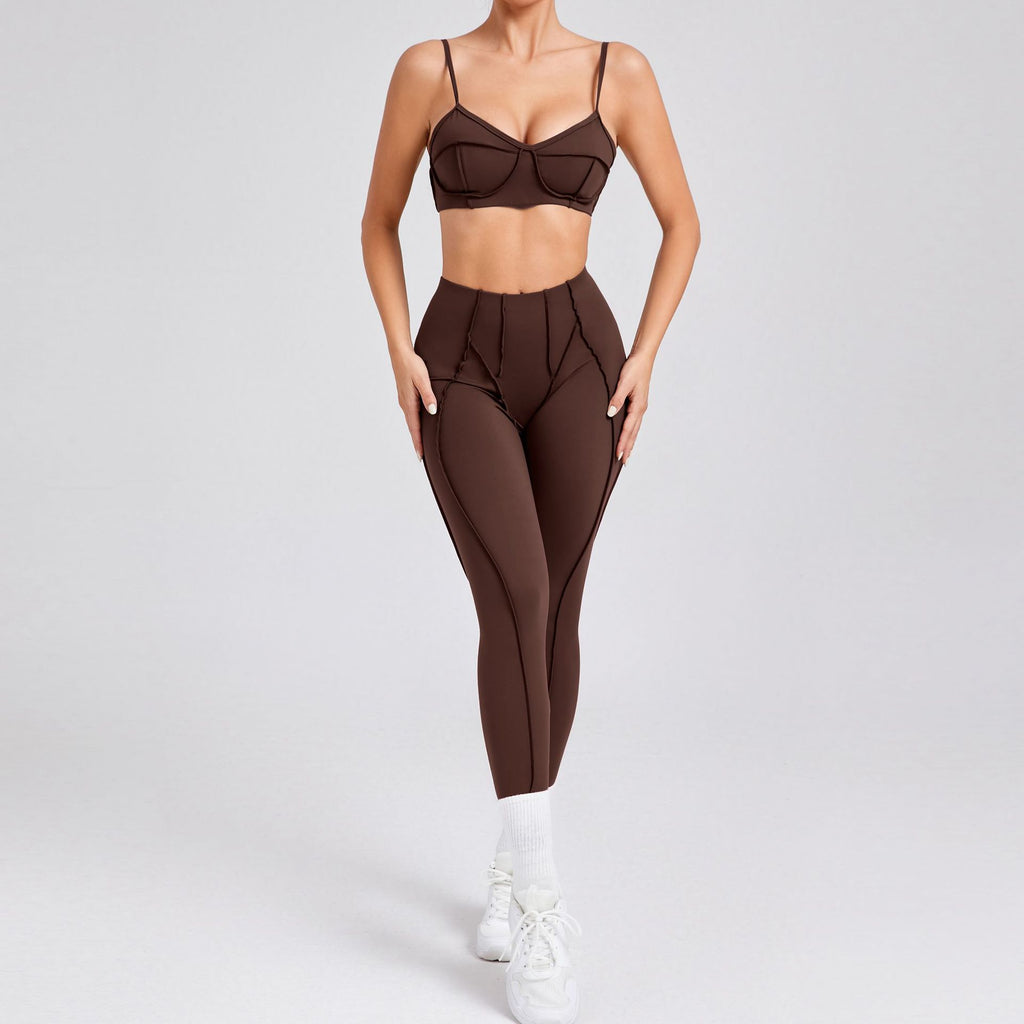 3D Seamless Compression Yoga Set | Sculpting Fitness Activewear Set