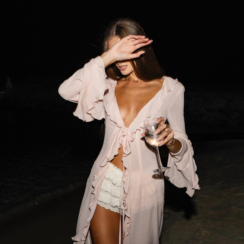 Knit Hollow Out Tank Top Beach Bikini Outer Wear Quick Dry Sunscreen Cover Up
