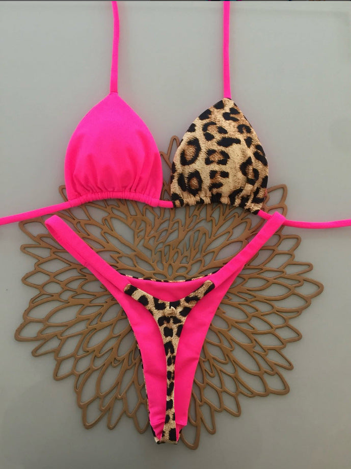 Fashion Sexy Bandeau Bikini Set | Star Metal Accent Beach Swimwear for Women