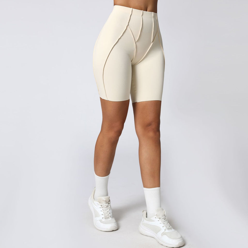 3D High-Waist Yoga Shorts Summer Tight Lifting Quick-Dry Fitness Shorts
