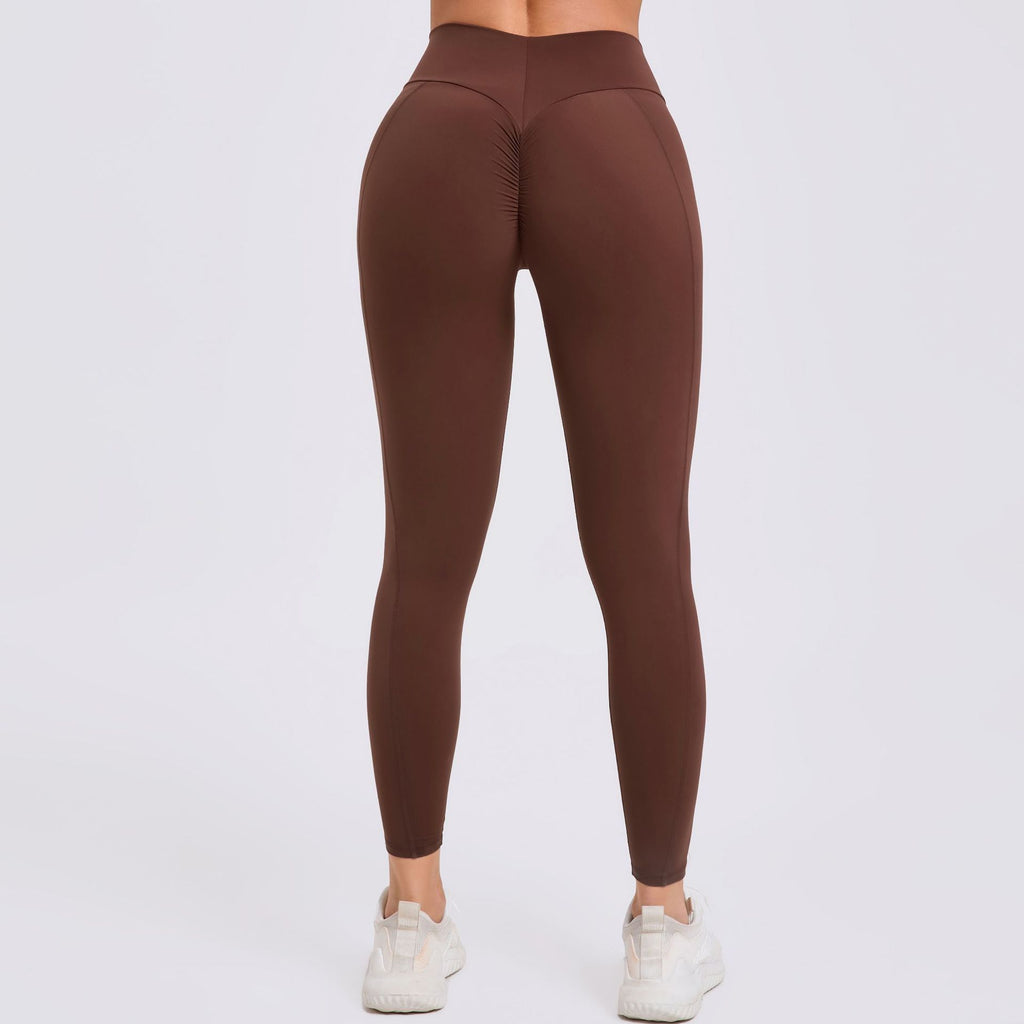 High-Waist Tummy Control Yoga Leggings | Slim Fit Running & Fitness Pants for Women