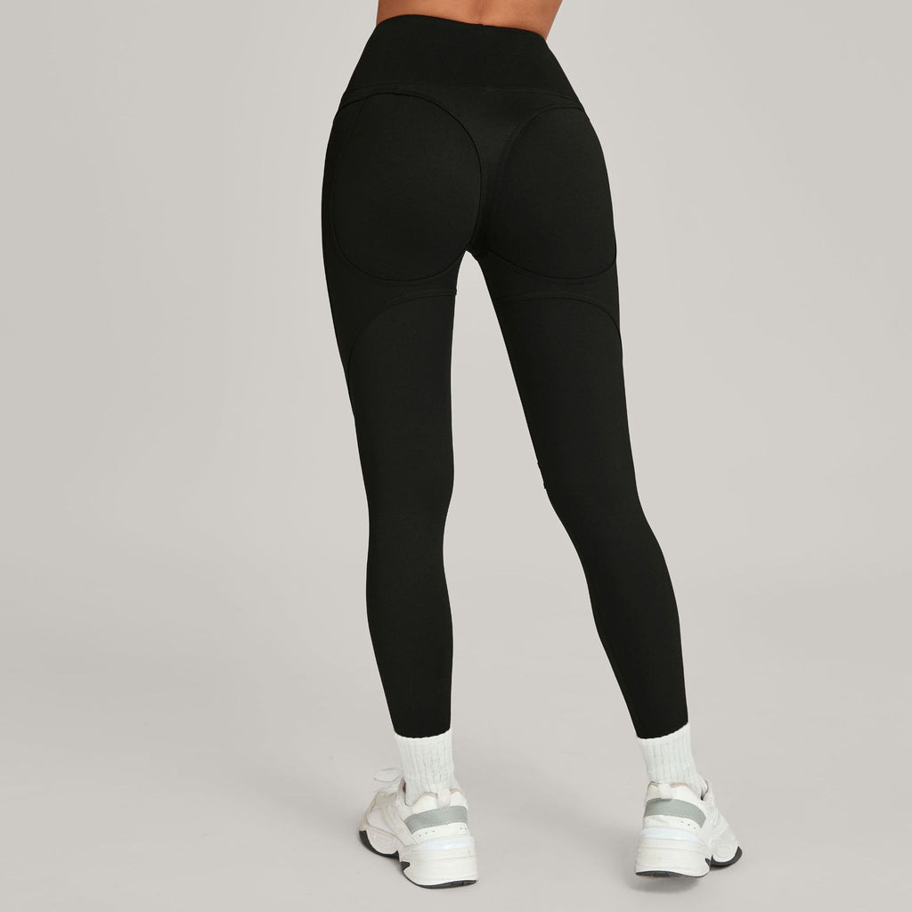 High-Waist Patchwork Yoga Leggings | Slim Fit Quick-Dry Running Fitness Pants