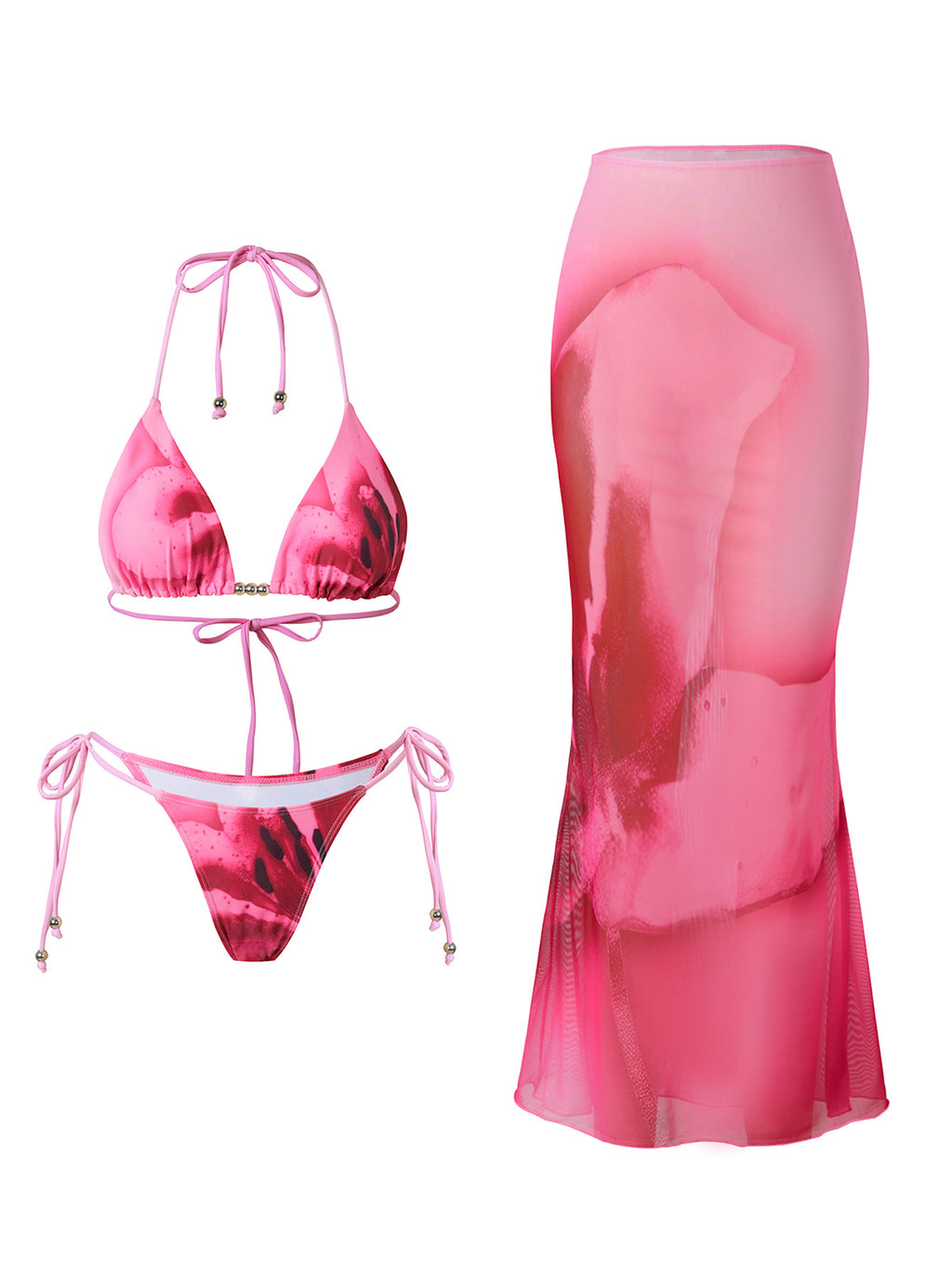 2026 Premium Fashion Bikini | Sexy Beach & Hot Spring Three-Piece Swimwear Set