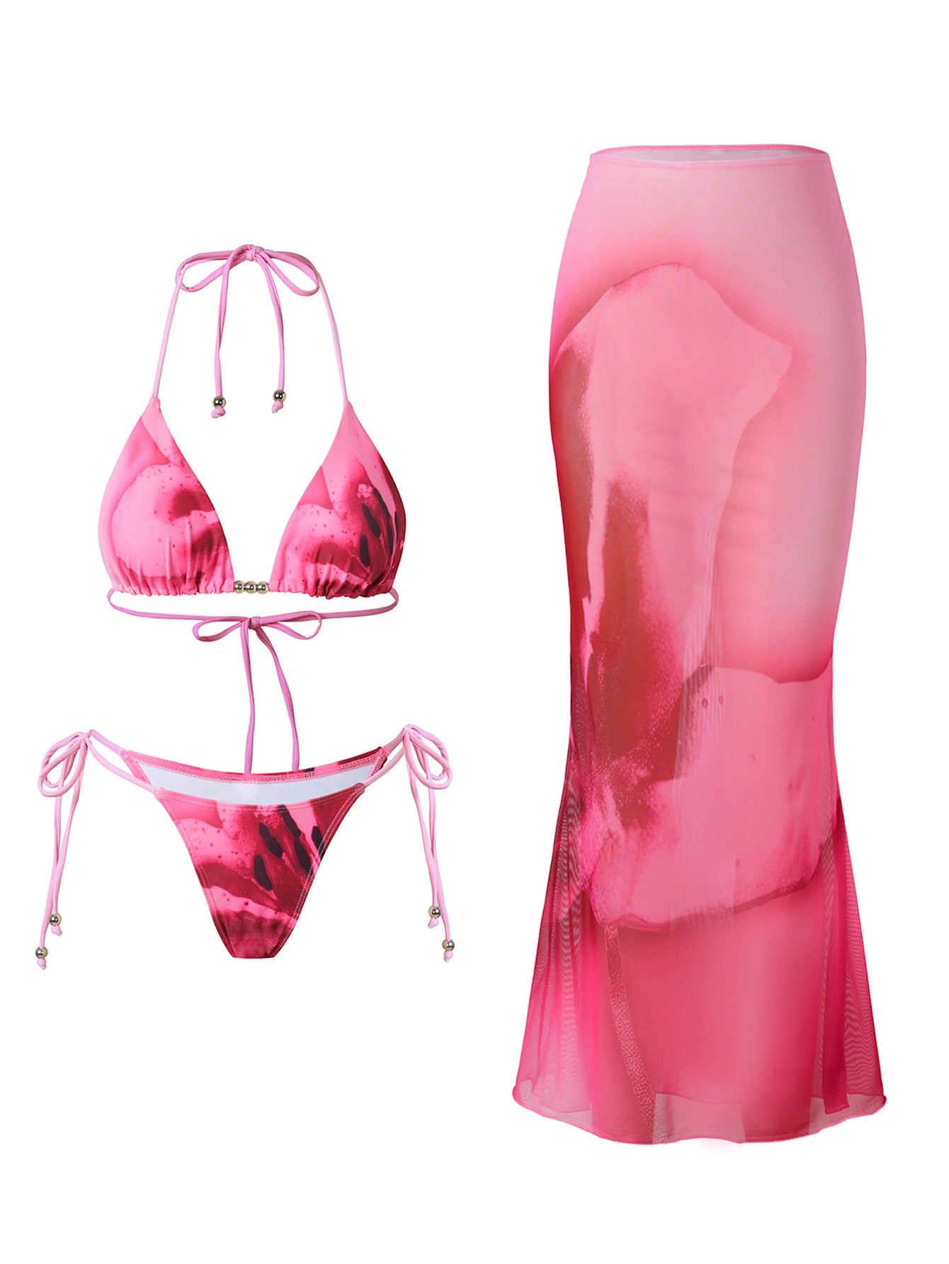 2026 Premium Fashion Bikini | Sexy Beach & Hot Spring Three-Piece Swimwear Set