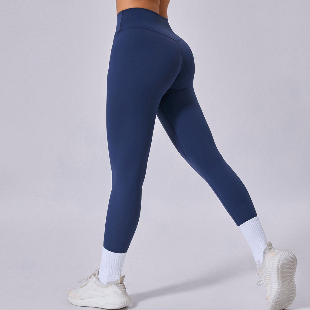 Naked-Feel Quick-Dry Running Leggings | Breathable High-Waist Booty-Lift Yoga Pants