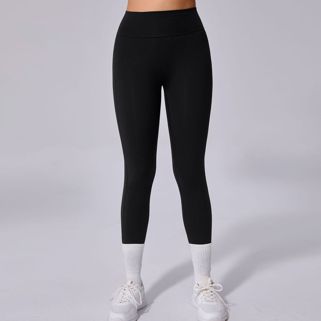 High-Waist Tummy Control Yoga Leggings | Slim Fit Running & Fitness Pants for Women